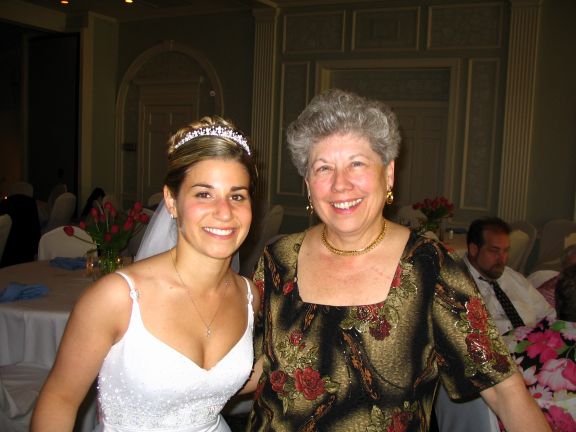 The bride and my mom.