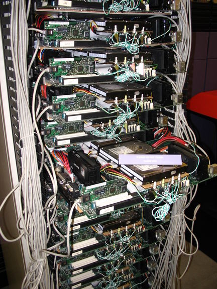 More of the Google rack.