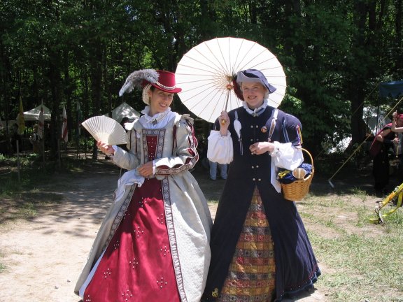 My lovely Lady Katherine (on the left) <A href="//varf.org/">VARF</A>