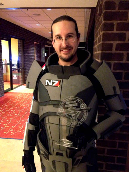 Mass Effect, Commander Shepard, N7 Armor: Won "Best Workmanship" prize at Shore Leave!<iframe width="420" height="315" src="//www.youtube.com/embed/UbHsUy3rUCc" frameborder="0" allowfullscreen></iframe>