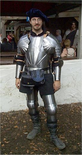 Me in armor! MD RenFest, fall '02