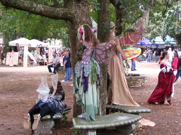 Some of the many fairies we saw.