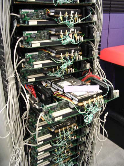 More of the Google rack.