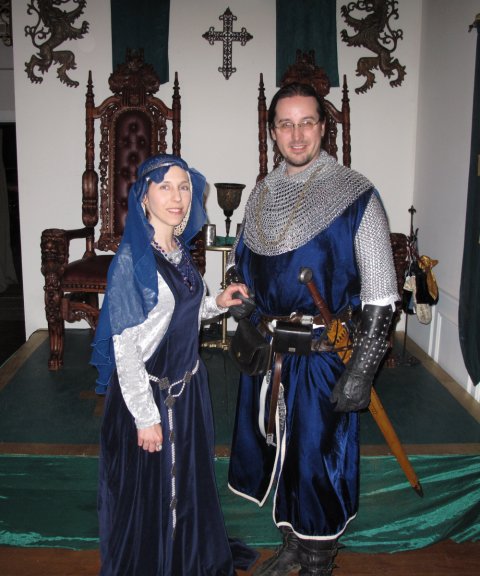 Kat and myself, at Medieval Madness in Alexandra, VA
