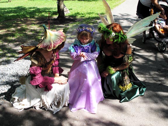 The fairies are popular with the kids!