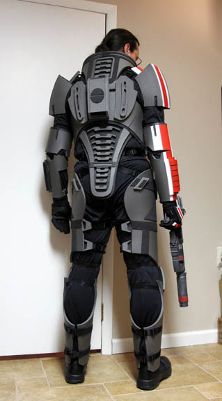 Mass Effect, Commander Shepard, N7 Armor: Finally finished, final test-fit before Shore Leave!