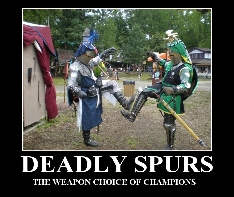 Deadly Spurs - The Weapon Choice of Champions