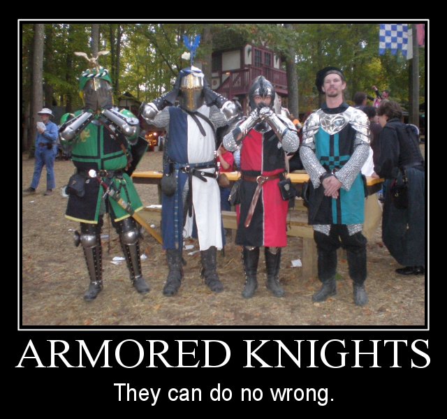 Knights - See, Hear, Speak, Do no evil